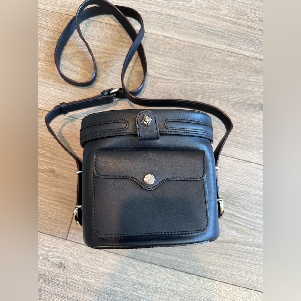 Rebecca Minkoff Craig Black Leather Camera Bag - Picture 7 of 16
